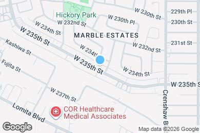 Map image of the property - 2655 W 235th St