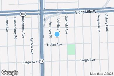 Map image of the property - 20245 Archdale St