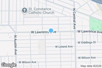 Map image of the property - 5735 W Lawrence Ave
