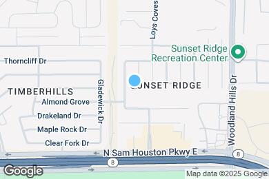 Map image of the property - 14903 Sunset Bay Ct