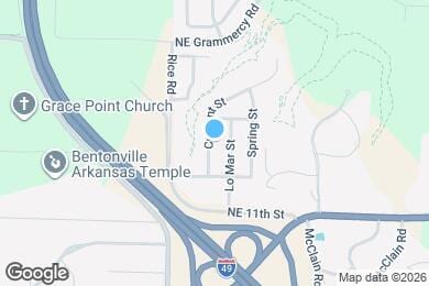 Map image of the property - 1110 Riverside Dr