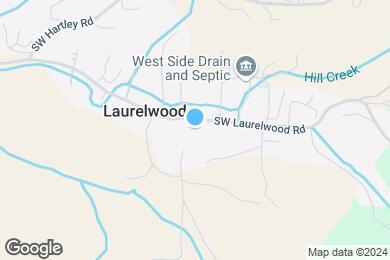 Map image of the property - Laurelwood Short-Stays