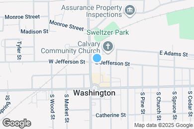 Map image of the property - 104 E Jefferson St
