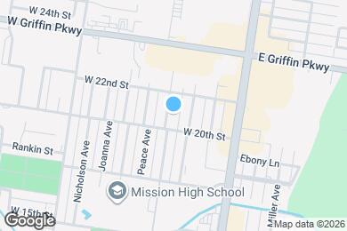 Map image of the property - 2008 N Cummings Ave