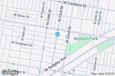 Map image of the property - 2623 N 23rd St