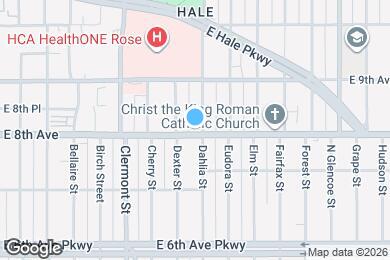 Map image of the property - 801 N Dahlia St