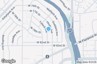 Map image of the property - 7822 Toland Ave