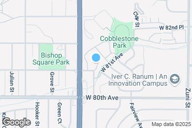 Map image of the property - 2909 W 81st Ave