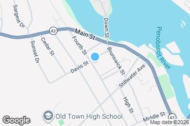 Map image of the property - 180 Fourth St.-