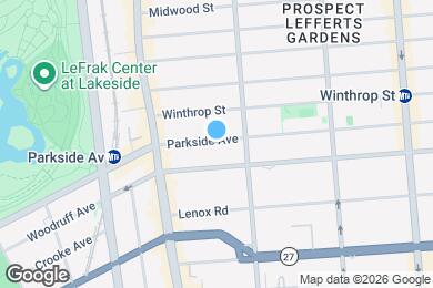 Map image of the property - Room in Shared 4 bed/2 bath home in Prospect Lefferts Gardens