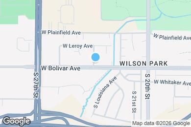 Map image of the property - 2272 W Bolivar Ave