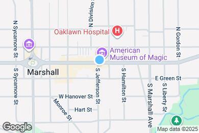 Map image of the property - 102 E Michigan Ave