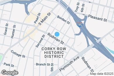 Map image of the property - 186 Rodman St