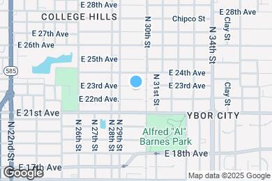 Map image of the property - 2911 E 23rd Ave