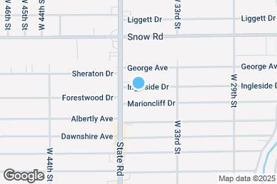 Map image of the property - 3429 Ingleside Dr