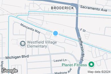 Map image of the property - Meadowbrook Apartments