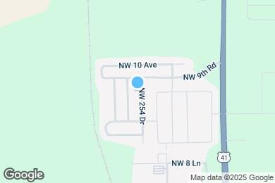 Map image of the property - 954 NW 254th Dr