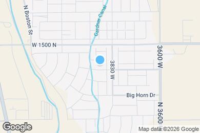 Map image of the property - 3898 W Canyon Falls Dr