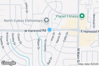 Map image of the property - 1022 Denton Dr