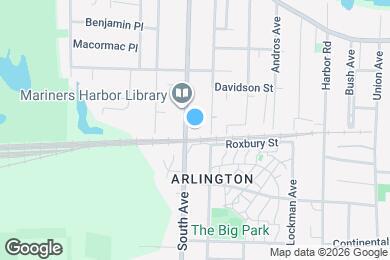 Map image of the property - 237 South Ave