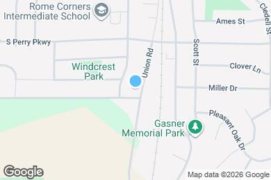 Map image of the property - 1121 Union Rd