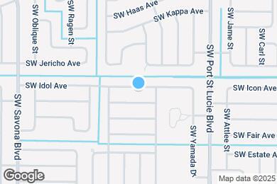 Map image of the property - 926 SW Idol Ave