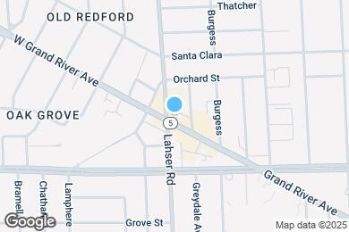 Map image of the property - 21752 Grand River Ave