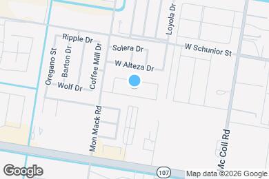 Map image of the property - 415 Teague Ave