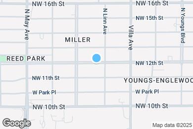 Map image of the property - 2614 NW 12th St