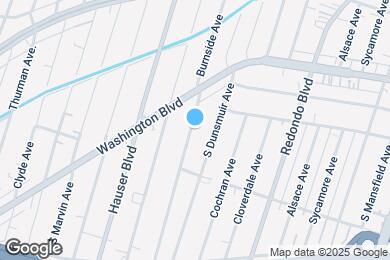 Map image of the property - 2052 S Burnside Ave