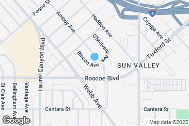 Map image of the property - 8420 Rincon Ave