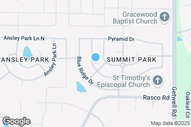 Map image of the property - 8332 Pinnacle Dr