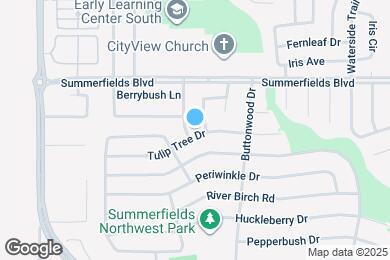 Map image of the property - 4025 Tulip Tree Dr