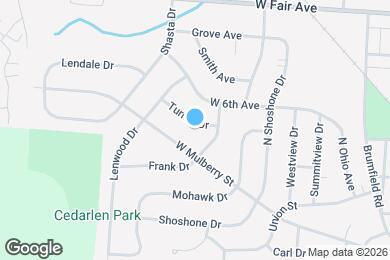 Map image of the property - 2020 Turner Dr