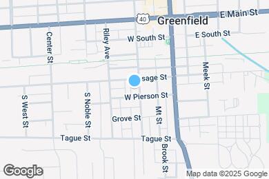 Map image of the property - 314 S Pennsylvania St
