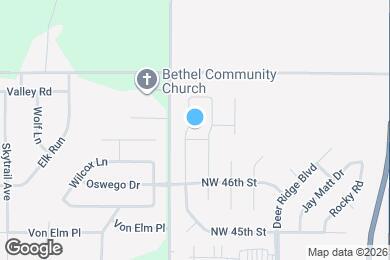 Map image of the property - 4804 Doe Run Dr