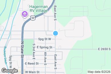 Map image of the property - 511 E Ave N