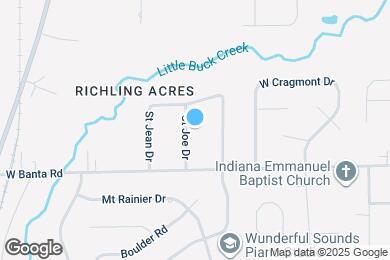 Map image of the property - 6403 Saint Joe Dr