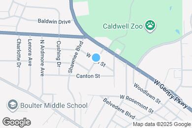 Map image of the property - 2538 W Van St