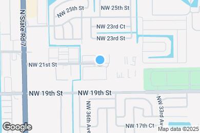 Map image of the property - 3710 NW 21st St