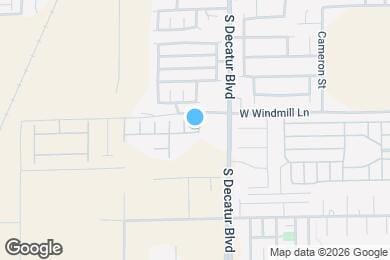 Map image of the property - 8133 S Ribbon Falls St