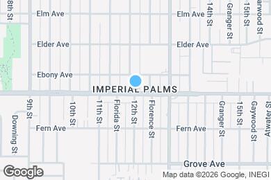 Map image of the property - 1085 12th St