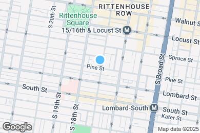 Map image of the property - 1703 Pine Street