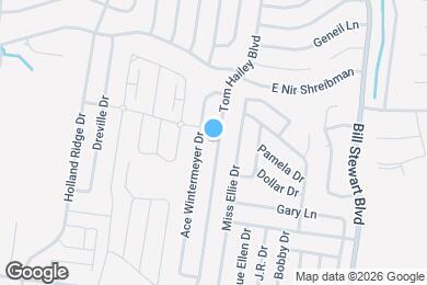 Map image of the property - 996 Tom Hailey Blvd