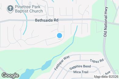 Map image of the property - 2670 Carolina Ridge