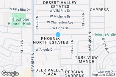 Map image of the property - 17633 N 17th Ln