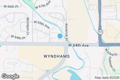 Map image of the property - 15274 W 64th Ln