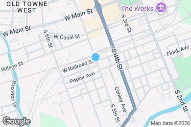 Map image of the property - 87 S 5th St