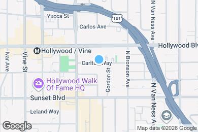 Map image of the property - 6008 Carlton Way