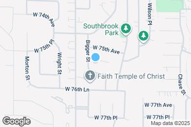 Map image of the property - 3755 W 75th Ct